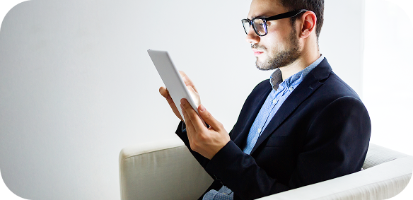 Business People with Tablet